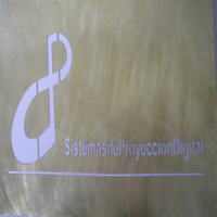 Estarcido con logotipo